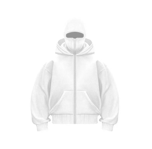 Sudadera con Capucha y Cremallera de Doble Capa, Diseño Único, Estilo Casual y Urbano, para Hombre y Mujer - Product Image 3