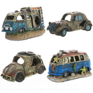 Decoración de Resina para Acuario, Desastres Naturales, Paisaje Acuático, Accesorios de Decoración para Acuario - Product Image 1