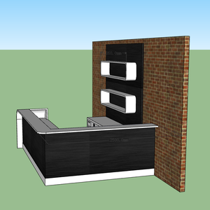 Nhỏ Nước Trái Cây Quầy <span class=keywords><strong>Bar</strong></span> Thiết Kế Trắng Và Vàng Pop Lên Thanh Bảng Chiều Cao - Product Image 5