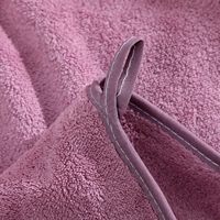 27.6*55.1 pouces Coral Velvet Towels Serviette de bain absorbante et moelleuse à fleurs
