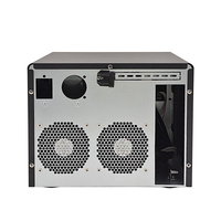 Châssis de serveur NAS Mini ITX RGeek à 6 baies, stockage cloud, échange à chaud
