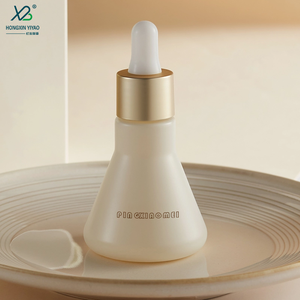 15ml 30ml Vòng bạc Trắng nhựa đầu ống nhỏ giọt + trong suốt hình nón chai thủy tinh erlenmeyer chai - Product Image 3