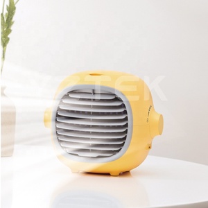 2020 nuevo barato fábrica refrigerador de aire para el hogar de mesa mini por evaporación de agua del refrigerador de aire soporte ventilador de aire de hielo mini ventilador usb - Product Image 3