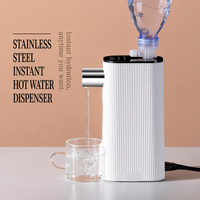 Distributeur d'eau portable à chauffage instantané, sensible au toucher, 2100W, compact, mini-machine de bureau à consommation directe, pour usage domestique rapide