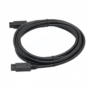 Câble de données 1394 9P à 9P, Interface IEEE FireWire en cuivre sans oxygène pour appareils photo numériques et caméscopes DV - Product Image 1