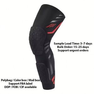 Rodillera Profesional Larga Antideslizante para Baloncesto, Ciclismo y Deportes - Soporte y Protección - Product Image 2