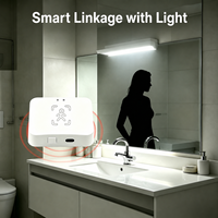 Sensor de Presencia Humana con Radar de Onda Milimétrica Tuya 5.8GHZ, Sensor Inteligente de Movimiento y Ocupación con WIFI, Certificado CE/ROHS