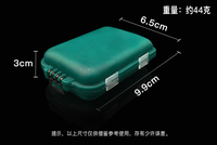 Boîte à pêche en plastique multifonctionnelle et étanche, vente directe d'usine de Weihai