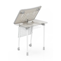 Table de conférence pliante multifonctionnelle en métal moderne pour étudiants, idéale pour la maison, le bureau et l'hôtel