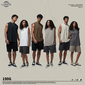 <span class=keywords><strong>Camiseta</strong></span> Deportiva de Verano para <span class=keywords><strong>Hombre</strong></span>, Estilo Urbano, con Gráficos Personalizados, Costuras Refrescantes, Mezcla de Algodón, <span class=keywords><strong>Camiseta</strong></span> Deportiva sin Mangas para <span class=keywords><strong>Hombre</strong></span> - Product Image 2