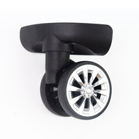Roulettes pour valises, pièces détachées, réparation de roulettes de valise, roulettes pivotantes pour bagages, roues de 50 mm