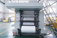 Nouvelle imprimante flexographique automatique CI Xianghuai XHCI-E-4800mm haute vitesse 4/6 couleurs 150m/min pour étiquettes de couches pour bébés et articles personnels