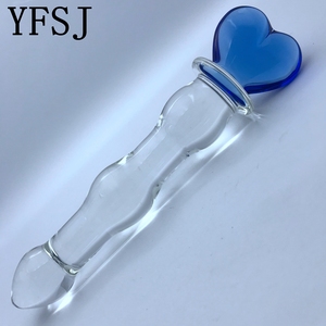 Set de Juguetes Sexuales Anales de Cristal Rosa con Diseño de Luna, Gato y Estrellas, con Calcomanía de Luna, Gato y Estrellas - Product Image 2