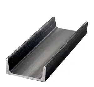 Low Price Powder Coat Black Sizes U Shape Steel Profiles C Channel 41*41 Price