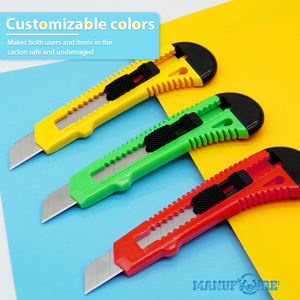 قلم رصاص القاطع خلفيات المفاجئة قبالة السكاكين 18 مللي متر 60 # الكربون الصلب سكّين متعدّد الاستخدامات - Product Image 3