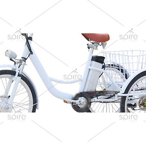 Triciclo de Transporte Abierto para Adultos con Marco de Acero de 7 Velocidades, Capacidad de Carga de 150 kg, Triciclo Eléctrico para Adultos, 7 Velocidades - Product Image 5