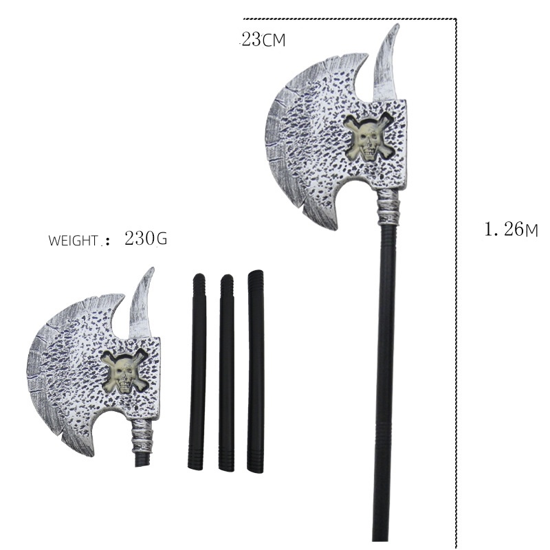 Skeleton axe 1.26m*23cm
