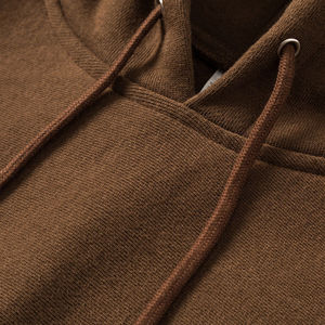 Pull-over de luxe en coton épais grande taille avec logo imprimé en relief personnalisé – Hoodies vierges épais - Product Image 3