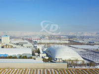 2025 dernier modèle Sports Air Domes Factory Direct peut résister à 12 vents forts Structure de membrane pour les tentes d'événement