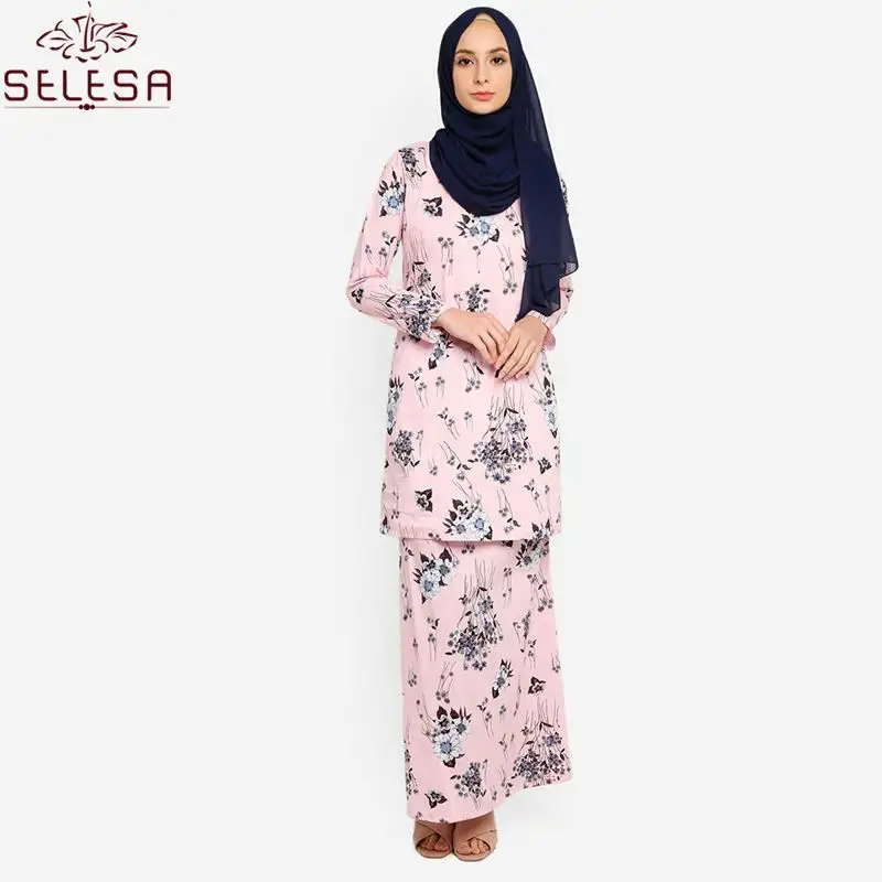 Modern Design Islamic+Clothing Dress Vanity Baju Kurung Muslim Women Clothing