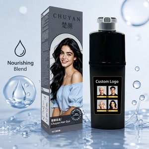 ครีมย้อมผมขายส่งแบบ OEM รับผลิตโลโก้แบรนด์ส่วนตัว พร้อมหัวปั๊มแบบสองหัว - Product Image 1
