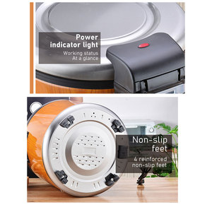 Uso commerciale 23L grande scaldabagno <span class=keywords><strong>riso</strong></span> scaldabagno elettrico <span class=keywords><strong>riso</strong></span> con coperchio a cerniera - Product Image 6