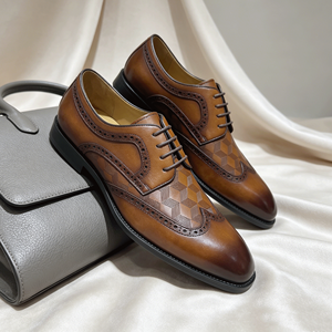 <span class=keywords><strong>Scarpe</strong></span> Eleganti in Pelle <span class=keywords><strong>da</strong></span> Uomo con Lacci, Comode e Leggere, Fatte a Mano in Vera Pelle, <span class=keywords><strong>Scarpe</strong></span> di Lusso per Affari - Product Image 5