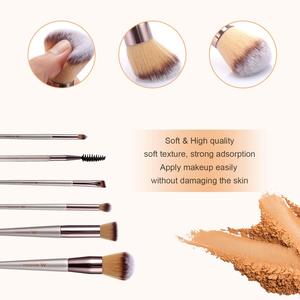 DailyQueen 14 pièces Kabuki <span class=keywords><strong>Champagne</strong></span> or ensemble <span class=keywords><strong>de</strong></span> pinceaux <span class=keywords><strong>de</strong></span> maquillage meilleure vente <span class=keywords><strong>de</strong></span> pinceaux <span class=keywords><strong>de</strong></span> mode avec blaireau fournisseur direct <span class=keywords><strong>de</strong></span> la Chine - Product Image 5