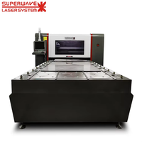 Kissenplatten-Laserschweißmaschine für Wärmetauscher, Automatischer Laser-Schweißer für Edelstahl-Dellenplatten