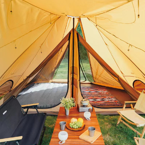 Luxury 4 Meter <strong>Tipi</strong> Tent Outdoor Large Glamping Camping <strong>Teepee</strong> Tent for Sale - Product Image 4