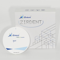 Zirdent SHT bloc en céramique 10mm-30mm Kit d'implant dentaire en zircone laboratoire dentaire pour consommables dentaires CAD/CAM