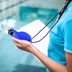 Портативный мягкий свисток из ПВХ с шнурком, 120 дБ, развивающая игрушка-подарок для спортивных тренировок и выживания, настраиваемый свисток - Product Image 2