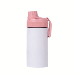 Sports Style <b>Insulated</b> Stainless Steel Water Bottle 12oz Sublimation Logo Design Hot Thermal Performance Travel <b>Mug</b> - Product Image 1