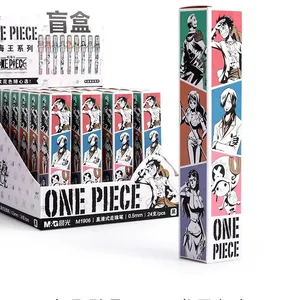 0.5MM Anime Quick Dry Gel Pen Canetas Caneta De Tinta Preta Material De Escritório Presentes