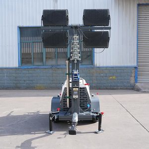 Free Shipping Portable Solar Light <b>Tower</b> With Integrated Solar Panels and LED Portable Solar Light <b>Tower</b> High <b>Power</b> LED Lights P - Product Image 4