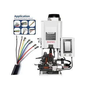 ZJ-20S 2023 nouveaux fournisseurs de machines de sertissage de coupe-fil de cuivre automatique à noyaux multiples et à dénuder