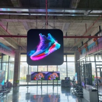 Портативный цифровой LED-экран для помещений: рекламный видеоэкран для лифтов, высокой яркости, на заказ для аэропортов, отелей, банков