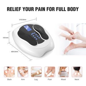 Mới được liệu pháp ánh sáng đỏ kích thích chân cho bệnh thần kinh chân thần kinh điện chân massager với <span class=keywords><strong>4</strong></span> hàng chục Đơn vị kích thích cơ bắp miếng đệm - Product Image 6