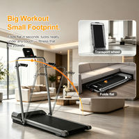 Tapis de course pliable sous le bureau, tapis de marche électrique inclinable, tapis de marche compact à prix abordable