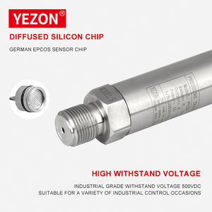 جهاز استشعار ضغط السوائل والغازات YEZON IP68 PY207 بجهد 24 فولت تيار مستمر، مقاوم للماء والزيت والوقود، دقة 0.5٪، نطاق قياس من -0.1 إلى 100 ميجا باسكال - Product Image 4