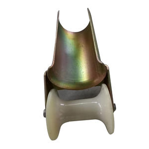 Poulie de protection de câble de la série D, pose de câbles, courroie plate, demi-ouverture, roue en fer et en nylon, poulie d'ouverture de tuyau - Product Image 1