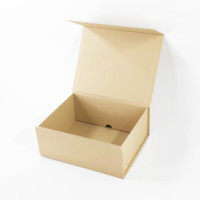 Nouveau Design Boîtes Personnalisées Avec Logo Emballage Impression Pliable Tissu Stockage Boîte Cadeau Boîtes Cheveux pour Perruque Emballage