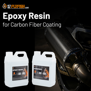 Bong bóng miễn phí bề mặt sáng rõ ràng nhựa Epoxy 4:1 độ cứng cao nhựa Epoxy cho lớp phủ sợi carbon - Product Image 2