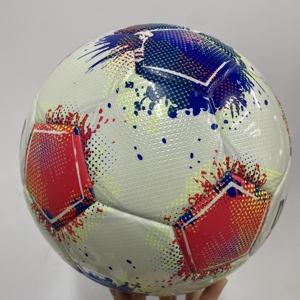 Balón de Fútbol de Entrenamiento de Cuero PU Termosellado, Duradero, Oficial, con Logotipo Personalizado al por Mayor, con Tamaño Personalizado - Product Image 5