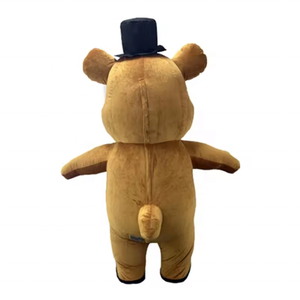 Efun MOQ 1 PC inflable <span class=keywords><strong>Freddy</strong></span> <span class=keywords><strong>Bear</strong></span> Five Nights at <span class=keywords><strong>Freddy</strong></span>'s Game Character Brown Bunny <span class=keywords><strong>Freddy</strong></span> <span class=keywords><strong>Bear</strong></span> Mascot <span class=keywords><strong>Costume</strong></span> para promoción - Product Image 5