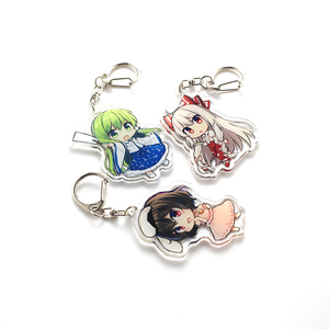 double face en acrylique transparent imprimé anime charmes <span class=keywords><strong>de</strong></span> <span class=keywords><strong>bande</strong></span> <span class=keywords><strong>dessinée</strong></span> porte-clés avec vos propres <span class=keywords><strong>photos</strong></span> - Product Image 4