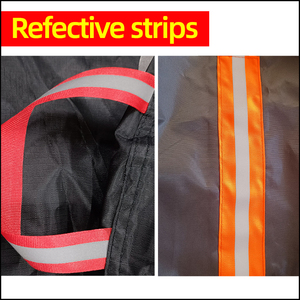 <span class=keywords><strong>Housse</strong></span> de moto imperméable en PEVA, résistante aux UV, avec protection du moteur et protection intégrée - Product Image 3