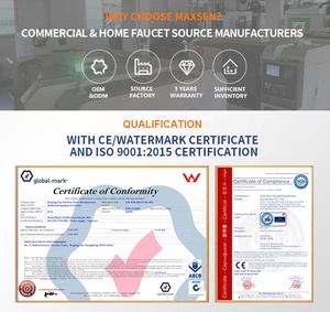 UPC NSF Vòi Rót Nồi Bồn Rửa Nhà Bếp Hai Tay Cầm Gắn Tường Có Vòi Gấp Gọn - Product Image 5