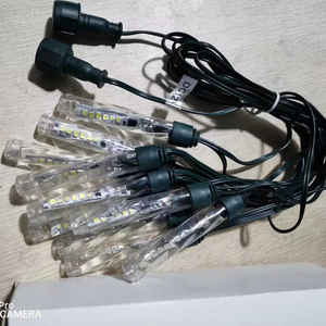 Noël vacances météore décoration <span class=keywords><strong>Led</strong></span> arbre chaîne lumière Starfall Tube 12v météore lumière stroboscopique - Product Image 1