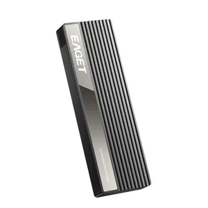 EAGET M.2 NVMe SSD Enclosure 3.0 External Hard Drive Enclosure 10Gbps for Thunderbolt 3/4 USB4.0/3.2/3.1/3.0